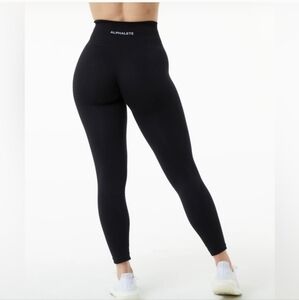 Alphalete Women's Sleek Black Leggings